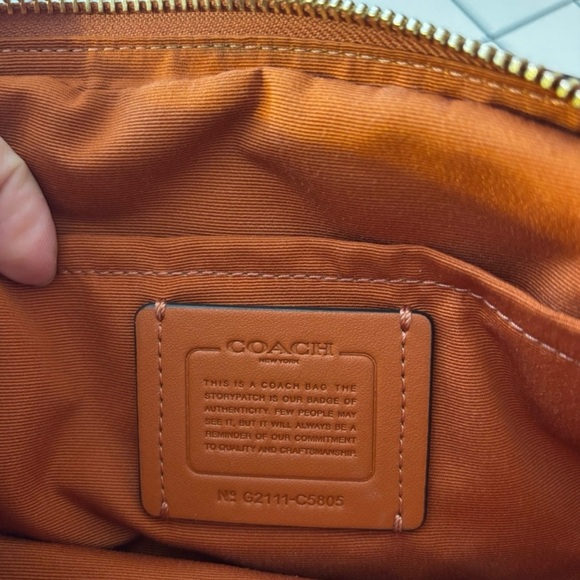 Coach Jes Tan Leather Crossbody Bag - Picture 3 of 6